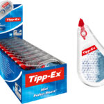 Tipp-Ex Mini Pocket Mouse Correctieroller decoratie, 10 stuks display