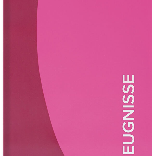 Roze getuigschriftmap duo DIN A4