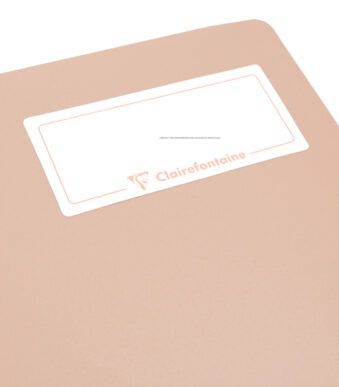 Clairefontaine notitieboek omslag roze, 170 x 220 mm