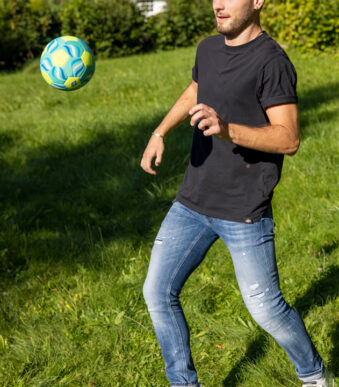 Neopreen voetbal minizandvoetbal, maat 2