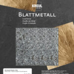 Krul blikfolie-vlokken, zilver