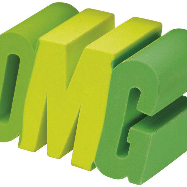 WESTCOTT OMG kunststof gum, groen