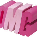 WESTCOTT OMG Kunststof Gum, roze