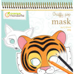 My Mandarine kleurboek voor maskers - dieren