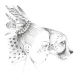 Mijn Mandarine Tekenschrift 'Wild 4'