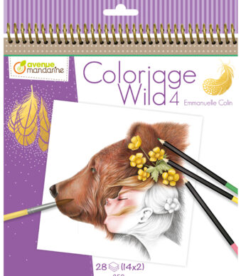 Mijn Mandarine Tekenschrift 'Wild 4'