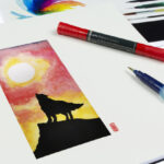 Kangaro Aquarelpapier Blok, 170 x 240 mm, 16 vellen