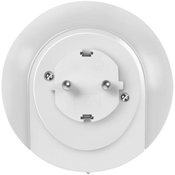 LogiLink LED-geleidingslicht met wandcontactdoorvoer, wit.