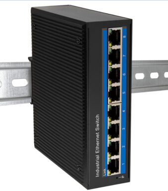 LogiLink Industrial Fast Ethernet Switch, 8-poorts, Unmanaged