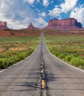 Acrylglas wanddecoratie 'Monument Valley'