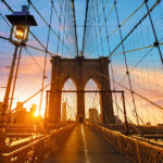 Wall Art 'Brooklyn Bridge', van acrylglas