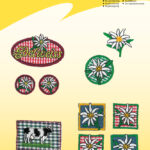 Kleiber assortiment decoratieve stempels 'Country Style', 10 motieven