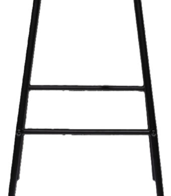 PAPERFLOW barkrukken Oslo - set van 2 - metalen frame zwart