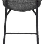 Draaibare barkruk set van 2, grijs