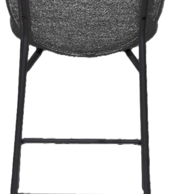 Draaibare barkruk set van 2, grijs