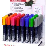 Tombow kalligrafie-stift Fudenosuke, 48 in display
