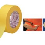 3M Gold afplaktape 244, 48 mm x 50 m, dikte: 0,08 mm