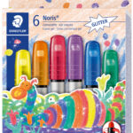 Kleurpotloden STAEDTLER Noris Glitter, etui van 6