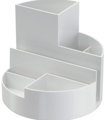 MAUL multi-koker MAULrondbox Recycling, rond, wit