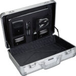 ALUMAXX Attaché-Koffer ´VENTURE´, laptopvak, zilver mat