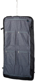 Kledingzak van polyester, zwart