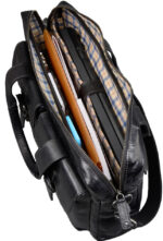 PRIDE&SOUL Notebook-tas ´REAL ME´, leer, zwart