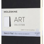 MOLESKINE schetsblok, P/A6, 120g/m2, karton, zwart