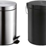 MOOR Pedaal Cosmetica Afvalemmer MELINDA, 5 Liter, zwart