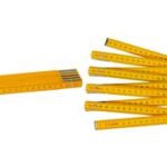 BRÜDER MANNESMANN Houten duimstok, lengte 2,0 m