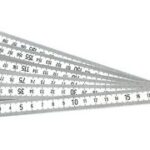 BRÜDER MANNESMANN Kunststof duimstok, 2,0 m, wit