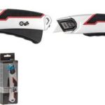 WEDO Safety-Cutter PLUS 837, mesje: 19 mm, zwart/zilver