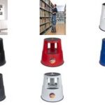 WEDO Rolkruk SuperStep, kunststof, wit / RAL 9010