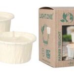 STARPAK Theelichten, diameter: 42 mm, wit, 50 stuks