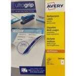 AVERY Multi-functionele etiketten, 70 x 35 mm, wit