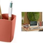 CEP Terra Nova pennenbakje, 2 vakken, terracotta