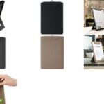 Sigel menukaart klembord, A4-formaat, antraciet