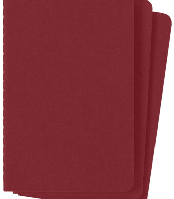 MOLESKINE notitieschrift Cahier, P/A6, blanko, karton, rood