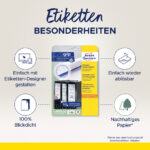 AVERY Zweckform ordnerrug-etiketten, 59x192 mm, verwijderbaar