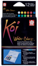SAKURA aquarelverf Koi Water Colors Sketch Box 12