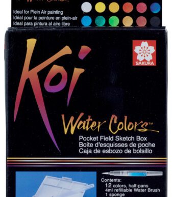 SAKURA aquarelverf Koi Water Colors Sketch Box 12