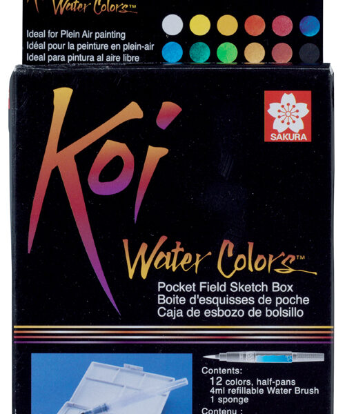 SAKURA aquarelverf Koi Water Colors Sketch Box 12