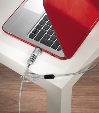 Hama USB-notebookslot met cijferslot, 4-cijferig