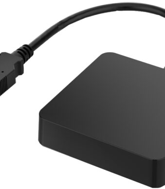 Hama USB 2.0-hub - 4 poorten - zwart