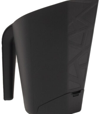 EDA XL Pelletschep, kunststof, zwart