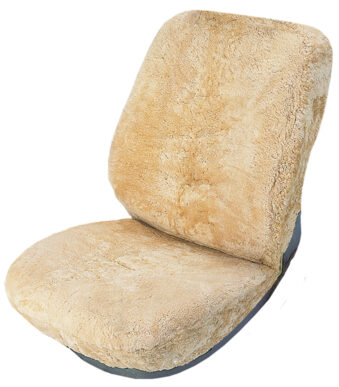 IWH Autohoesje van lamsvacht, beige