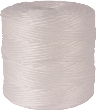 APLI Verpakkingskoord, polyester, 240 m, wit