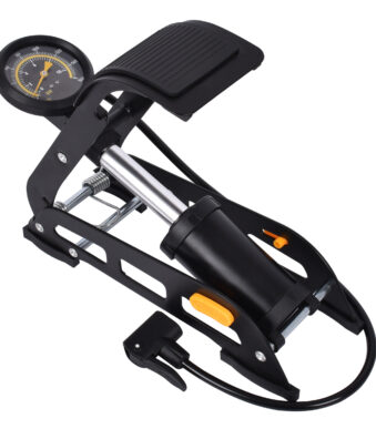 IWH Voetluchtpomp met enkele cilinder, zwart