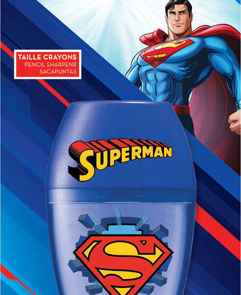 Maped Puntenslijper SUPERMAN, kunststof, blauw