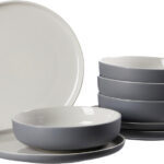 Ritzenhoff & Breker serviesset JASPER, grijs, 8-delig
