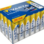 VARTA Alkaline Batterijen Energy, 24 stuks, AA Mignon